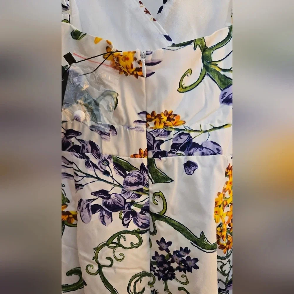 Printed Strap Dress - Picture 12 of 13